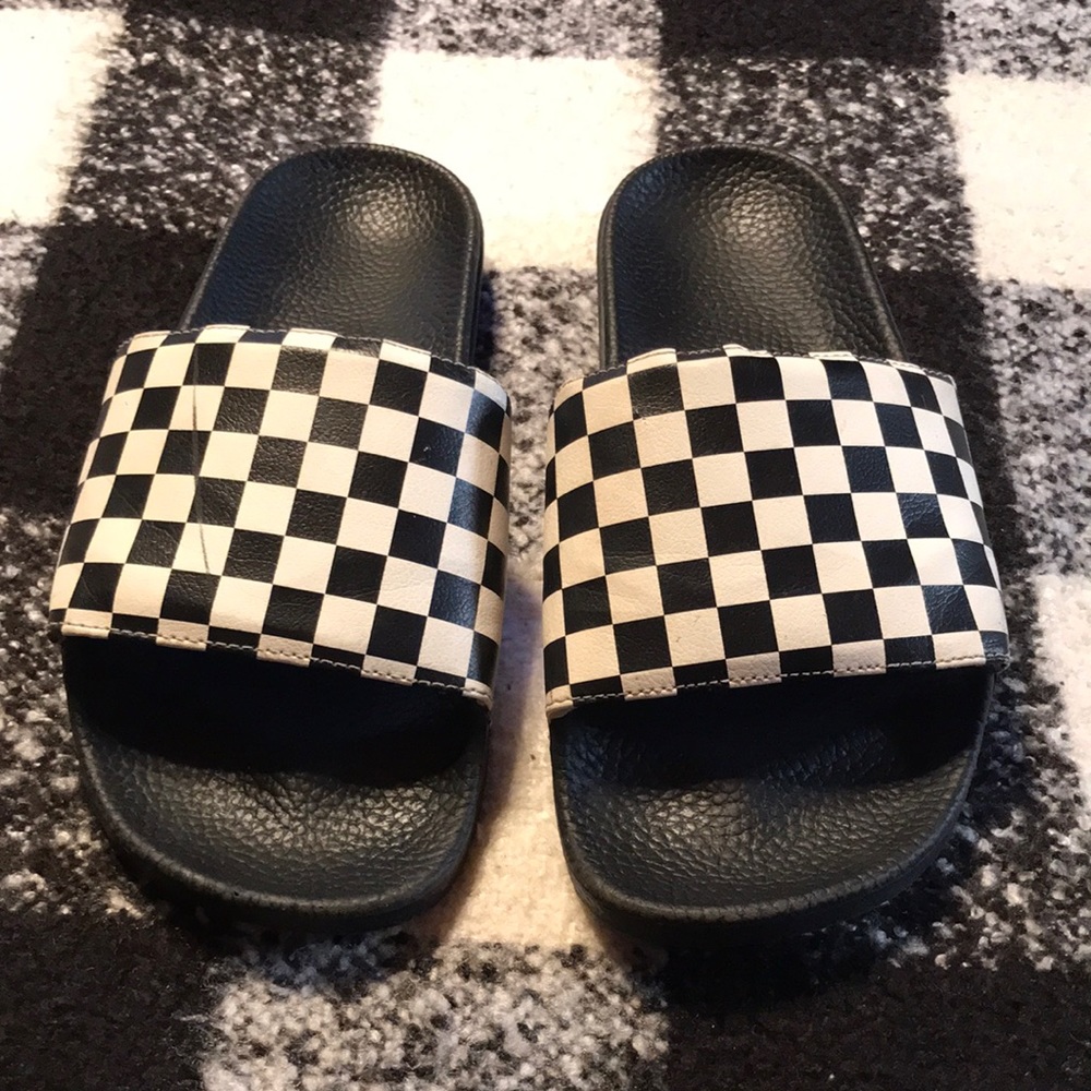 Vans Checkered slides M8